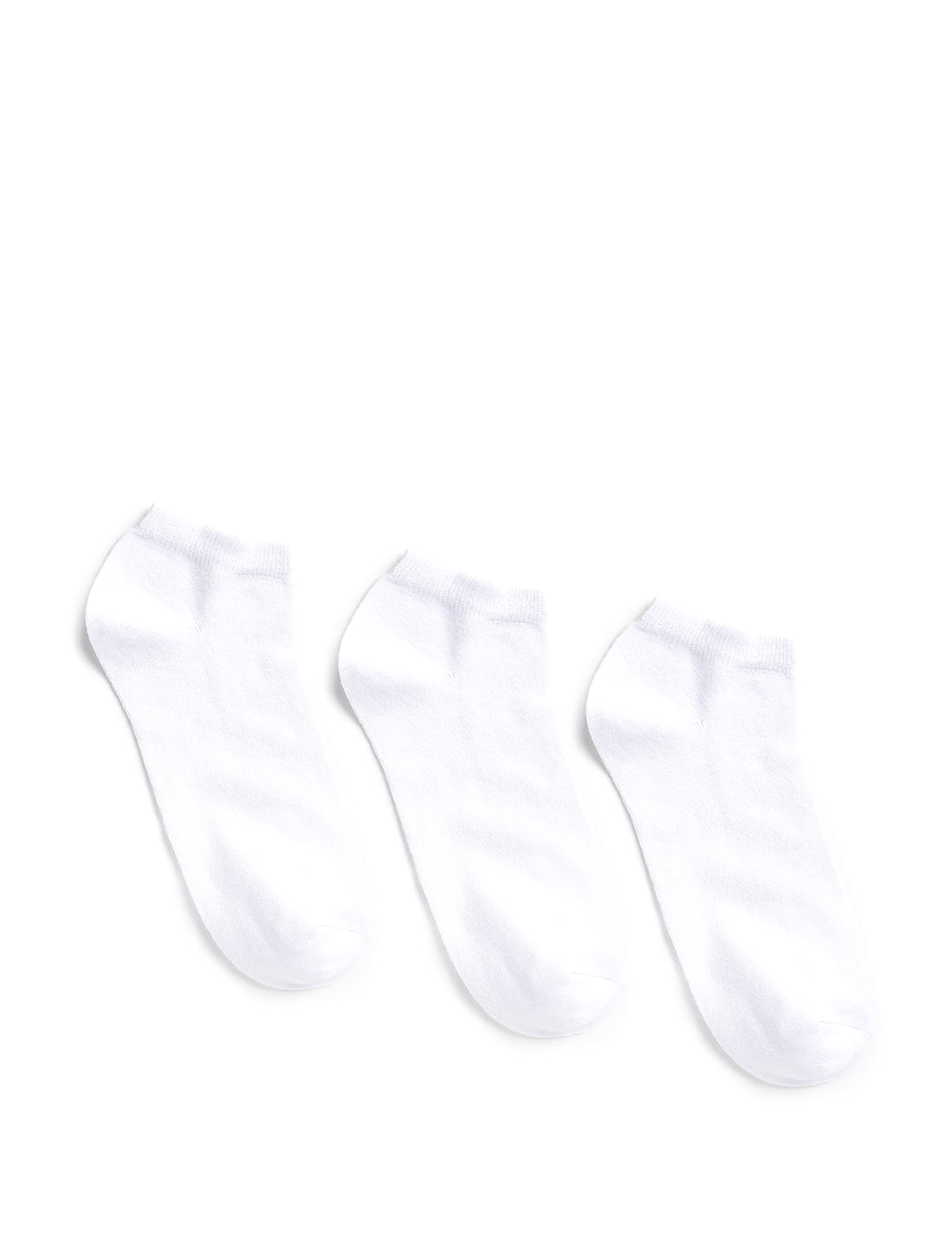 Koton Uomo Calzini In Cotone, Set Di Calzini Bianco (000), Taglia Unica, 76% Cotone, 3% Elastan, Lavabili In Lavatrice