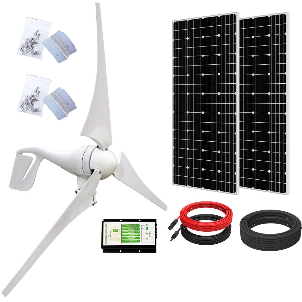 Buy ECOWORTHY 800W Solar Wind Power Kit 1x 400W Wind Turbine