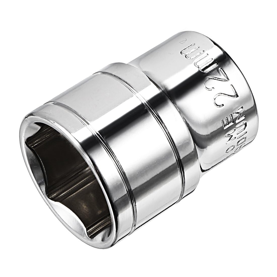 TA-VIGOR 1/2-Inch Drive 22mm 6-Point Shallow Socket, Metric, Cr-V Drive Socket for Auto Repairing and Household - Image 3