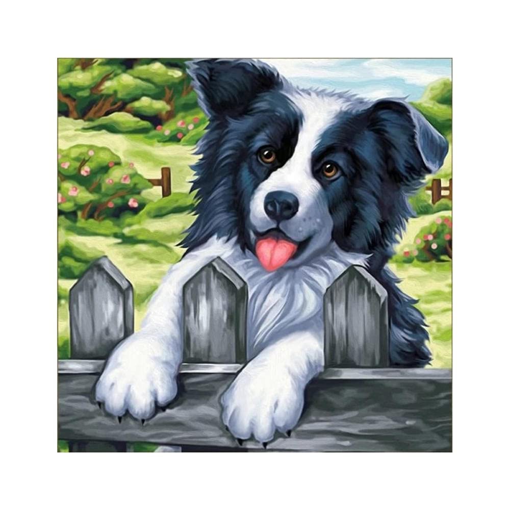 Puzzle 1000 Pièces - Scène Grand-parents Et Chien Sous Les étoiles - 50x70cm - Pour Adultes, Difficile Et Décoratif - 4