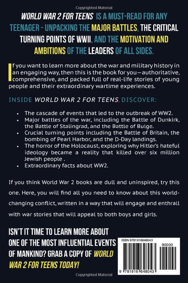World War 2 for Teens: Major Battles of WWII, Turning Points, and Real-Life War Stories (Real-Life History for Teens) - Image 2