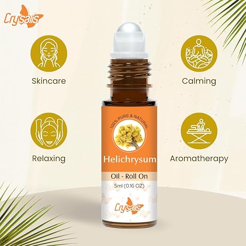 Miniatura 4 de Crysalis Aceite esencial de helichrysum puro y natural roll-on - 0.16 onzas líquidas (paquete de 2)