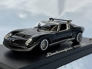 ランボルギーニ イオタSVR(1/43) Amazon | 京商製 ランボルギーニ イオタ SVR ブラック/シルバー