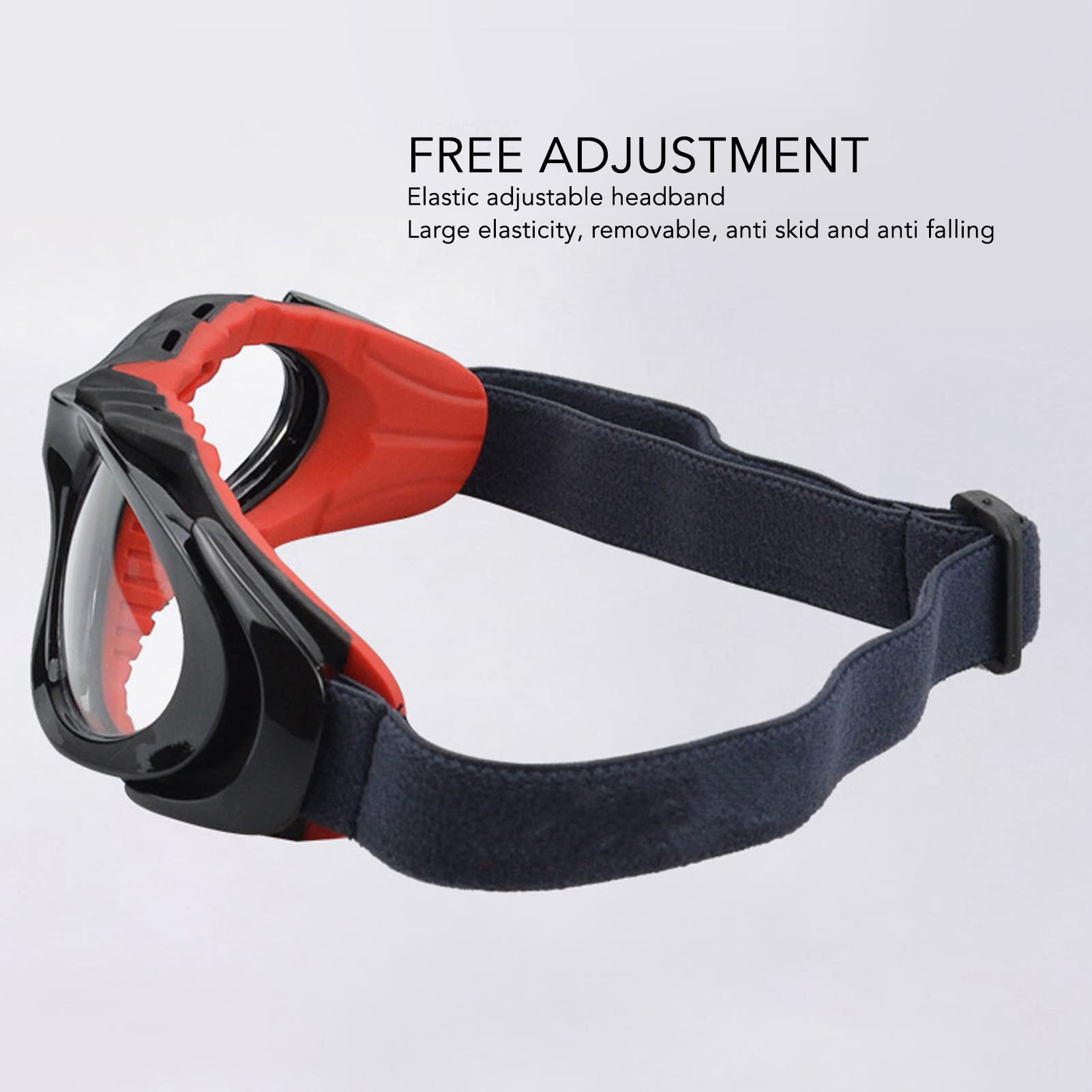 RiToEasysports Occhiali Sportivi, Occhiali da Racchetta Basket Occhiali Protettivi Sportivi Comodi da Indossare Occhiali di Sicurezza Adatti per la Corsa Quotidiana, Il Basket, la Maratona, la