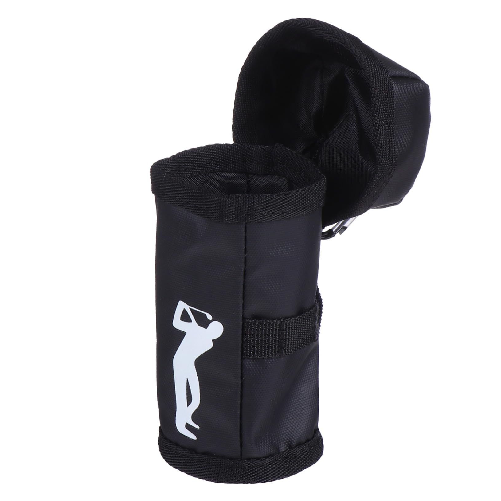 Yardwe Wear-Resistant Material 3 Balls Zipper Metal Buckle Easy Use Golf Fanny Pack