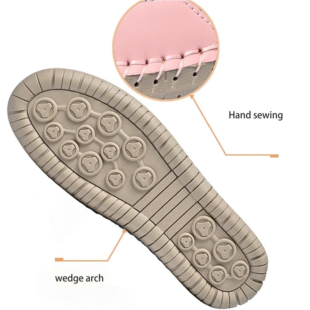 Ręcznie Wykonane Botki Damskie, vogldeck – Wodoodporne i Wygodne Ortopedyczne Buty Outdoorowe, Lekkie, Antypoślizgowe, Wsuwane, Casualowe do Wędrówek i Chodzenia, Styl Barefoot
