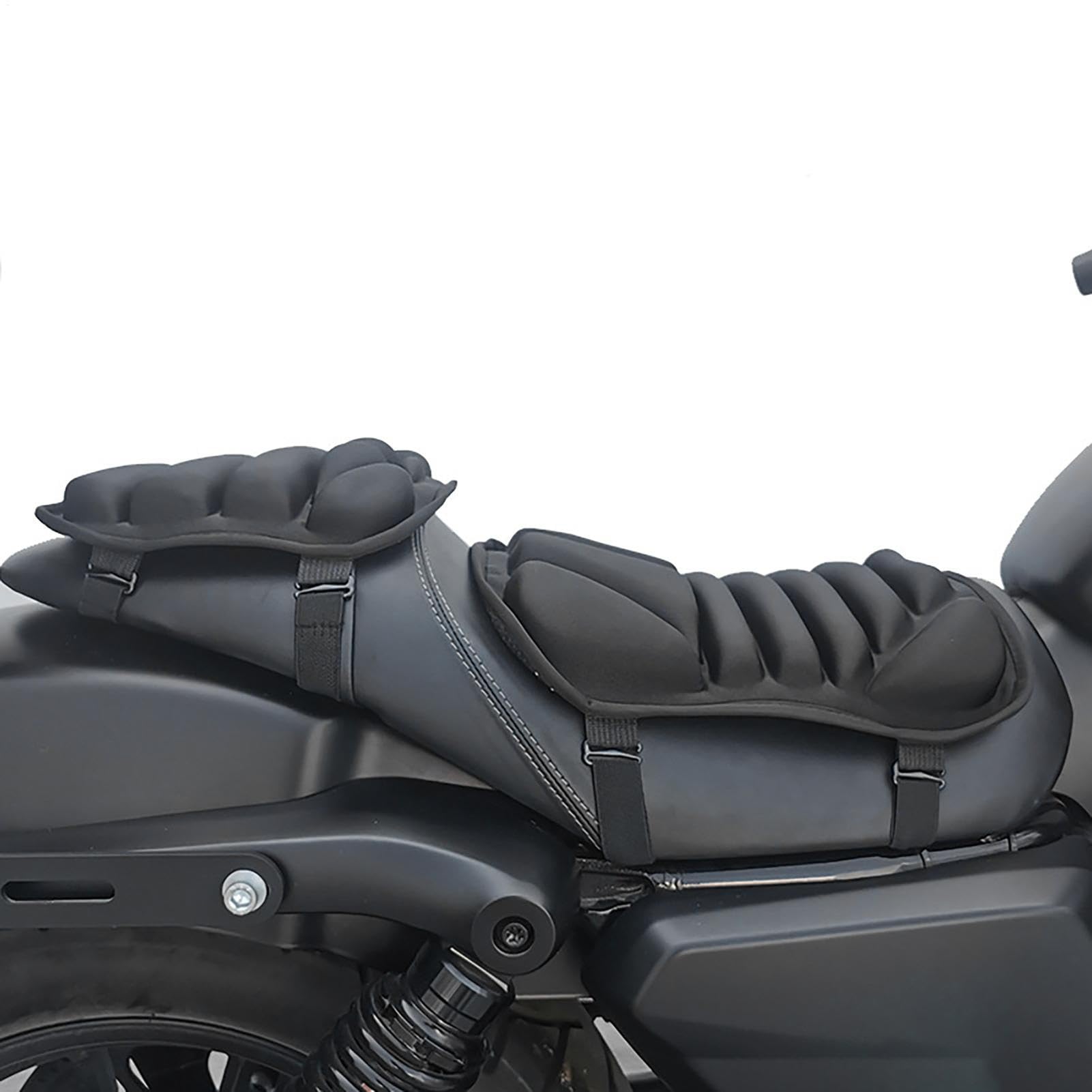 Siège Gel Moto Universel Noir Coussin De Siège Moto En Gel Avec Housse Respirante - Confort Et Soulagement De Pression Coussin Universel Noir Siège Gel Moto Universel Noir Coussin De Siège Moto En Gel Avec Housse Respirante - Confort Et Soulagement De Pression Coussin Universel Noir