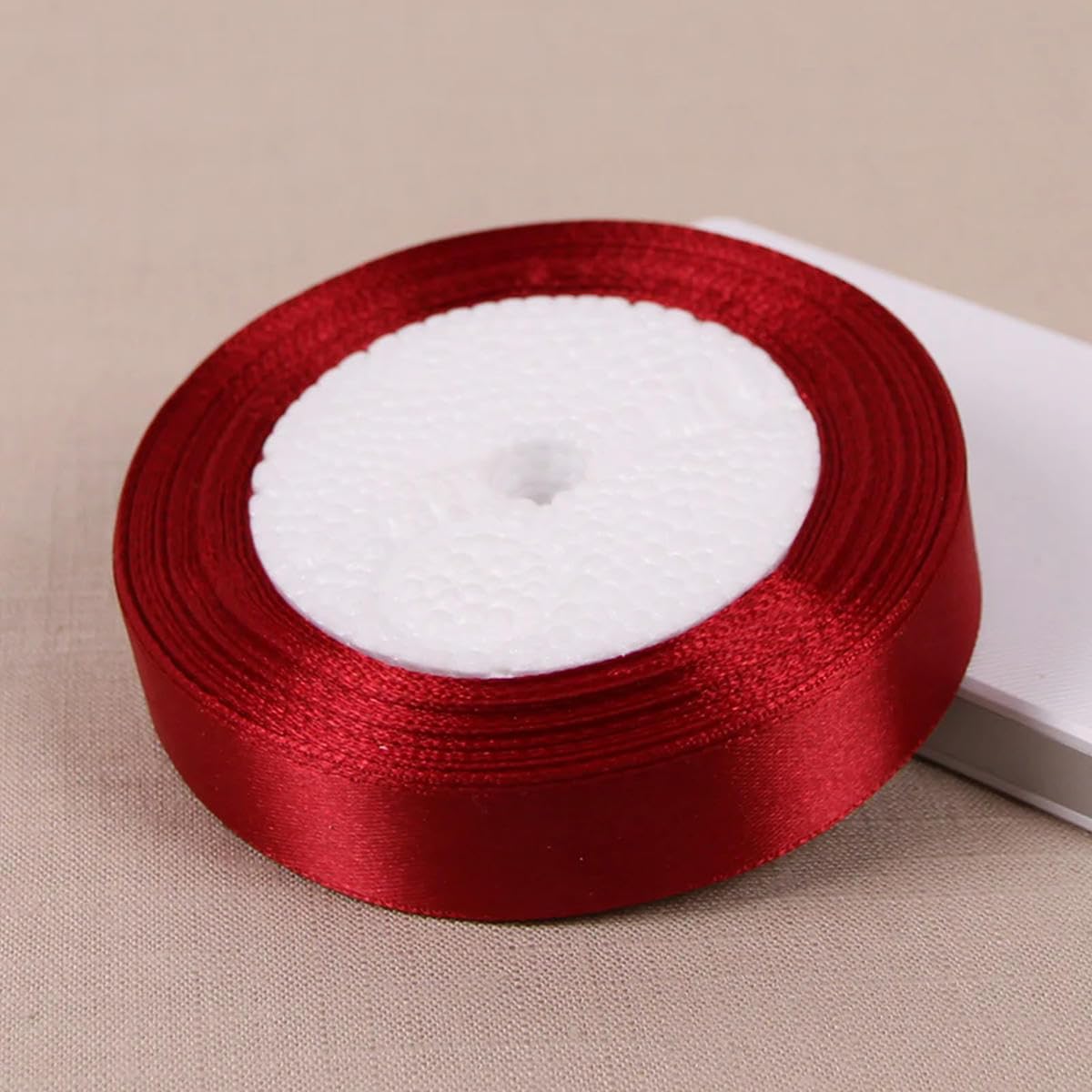 VICIYOO 25 yards/roll Single Face Satin Ribbon Gift Wrapping Apparel Sewing Fabric Ribbons