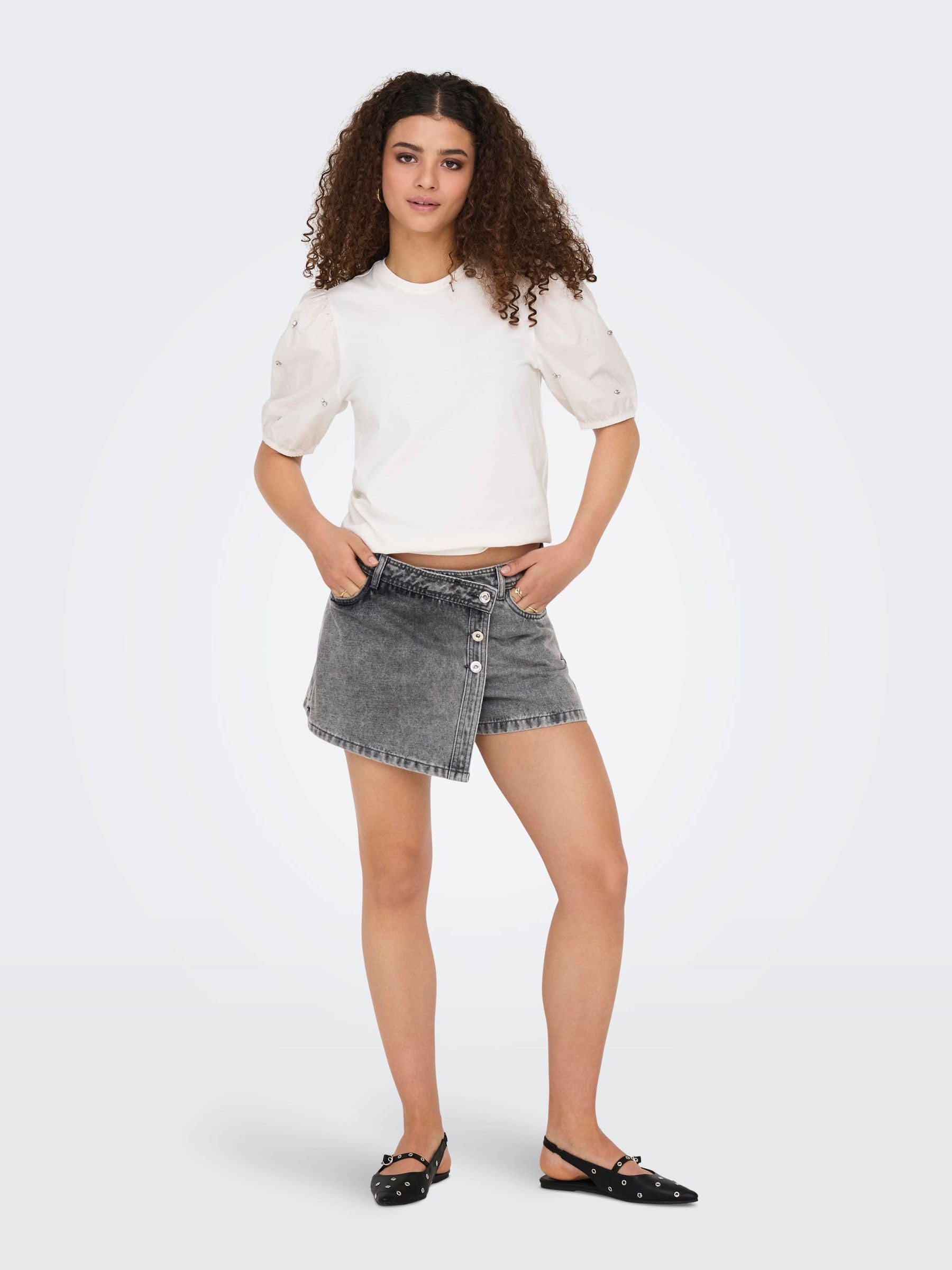 Only Gonna Femminile ONLLESLY, Denim Grigio Chiaro., M