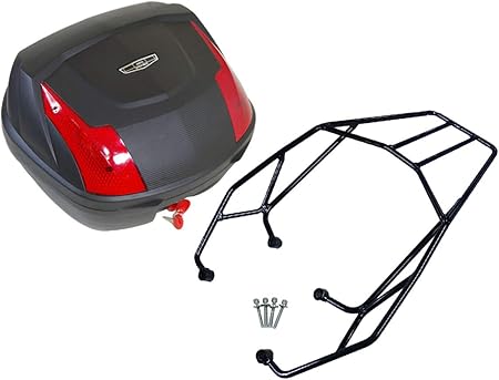 Amazon ワールドウォーク Cb250r 125r用リアキャリア 32リッターリアボックスセット Wca 39 Hwb32 車 バイク 車 バイク