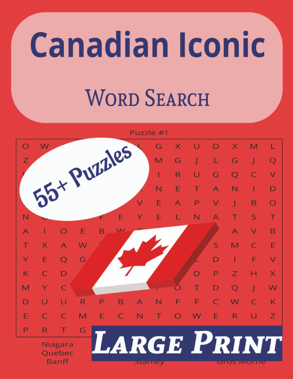 Canadian Iconic Word Search