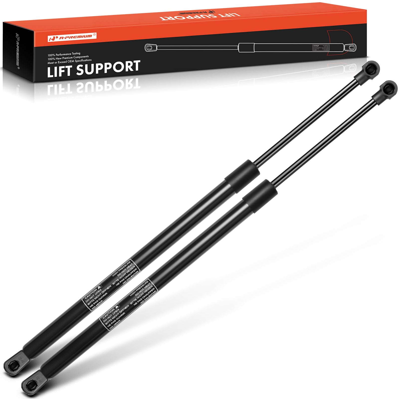 Amazon.com: A-Premium Front Hood Lift Supports Shock Struts