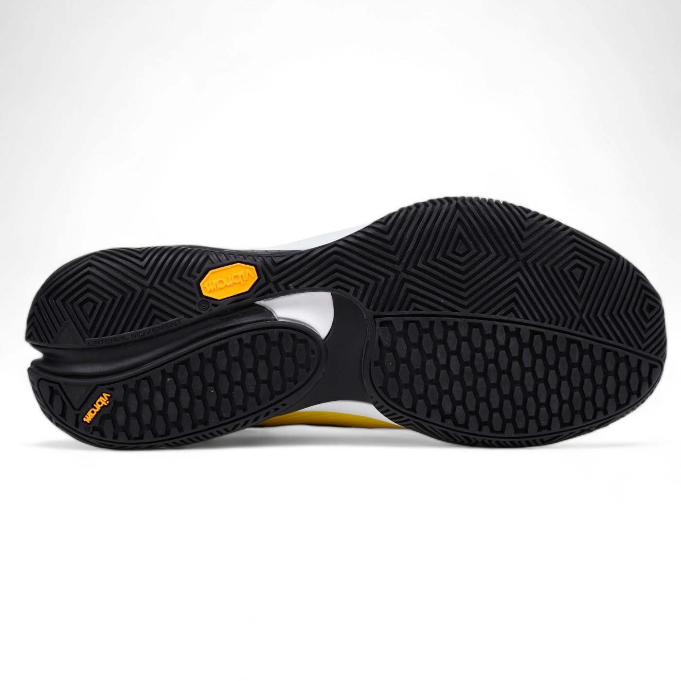 Zapatillas Padel Hombre Vertex Vibram 25V - Zapatos de pádel de alto rendimiento con agarre Vibram, suela híbrida, refuerzo de catapulta y comodidad sin costuras, duraderas, acolchadas y mejoradas de