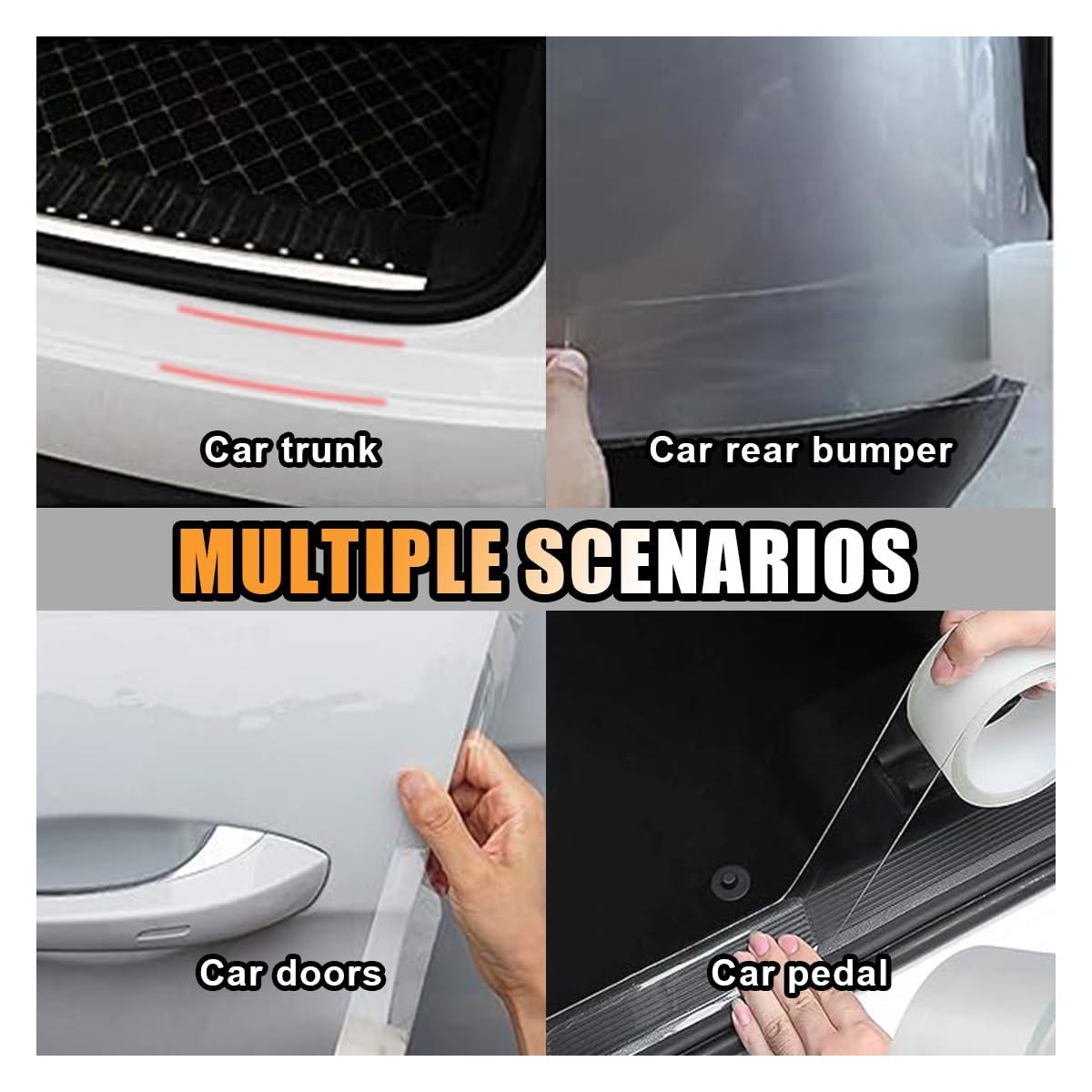 EUTRAS [5 M] Protezione Bordi 8-10 Mm Nero - Si Fissa Senza Adesivo - Foto 7