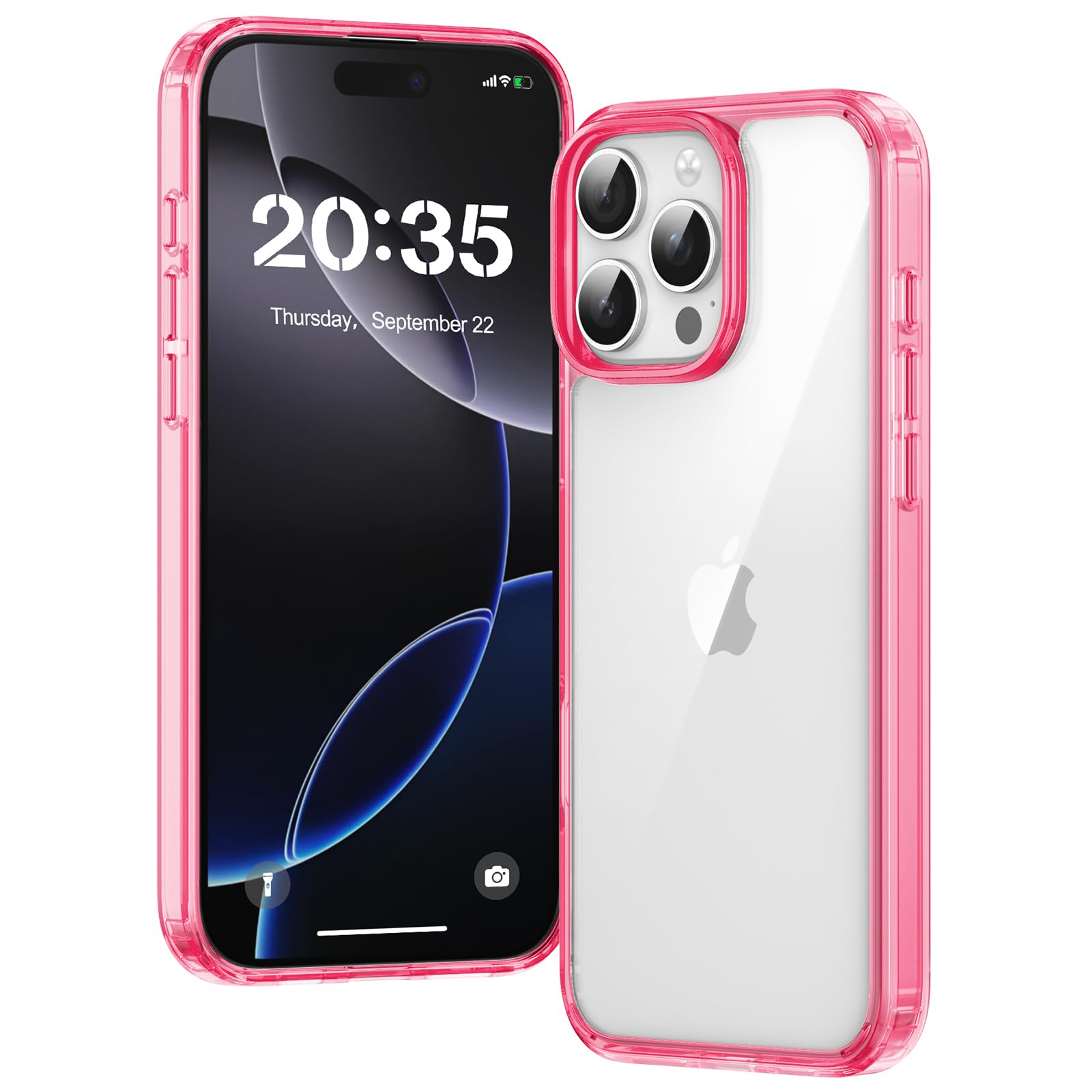 Clear Case for iPhone 15, Ultra Thin, Shockproof TPU Cover, Anti-Yellowing, Crystal Clear, Phone Case for Apple iPhone 15 - Clear — view 14