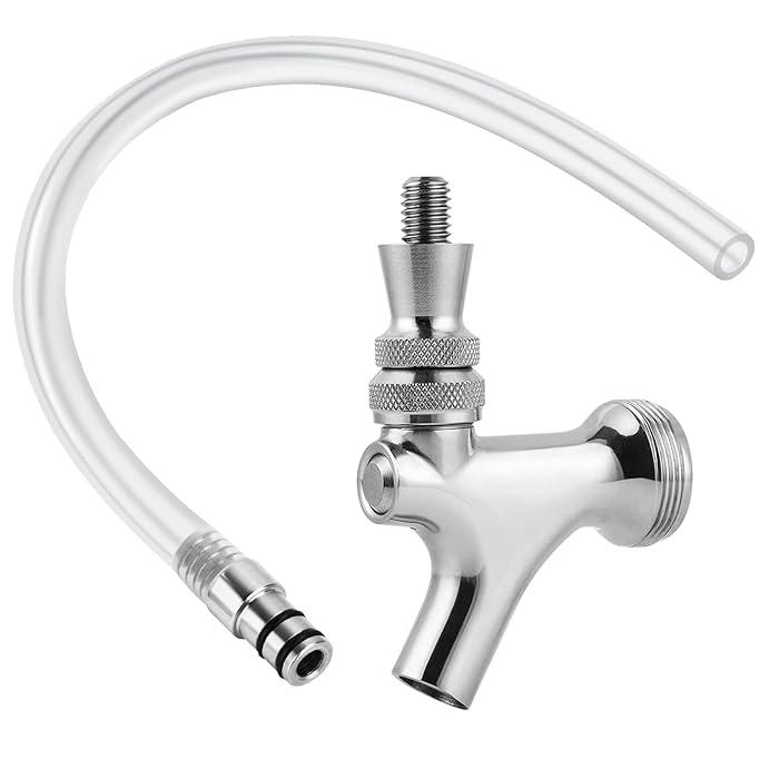 Buy Dbgogo All Stainless Steel Draft Beer Faucet Growler Filler Tubing