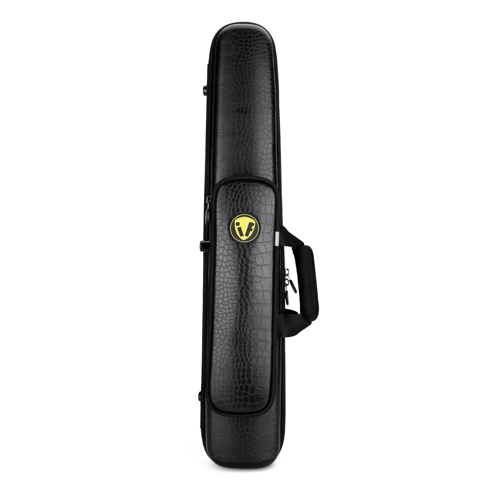 Lekkie etui ze skóry PU na klarnet Bb z jednoczęściowym korpusem; (IF-CLARINET-PU), Czarny, Klarnet Bb