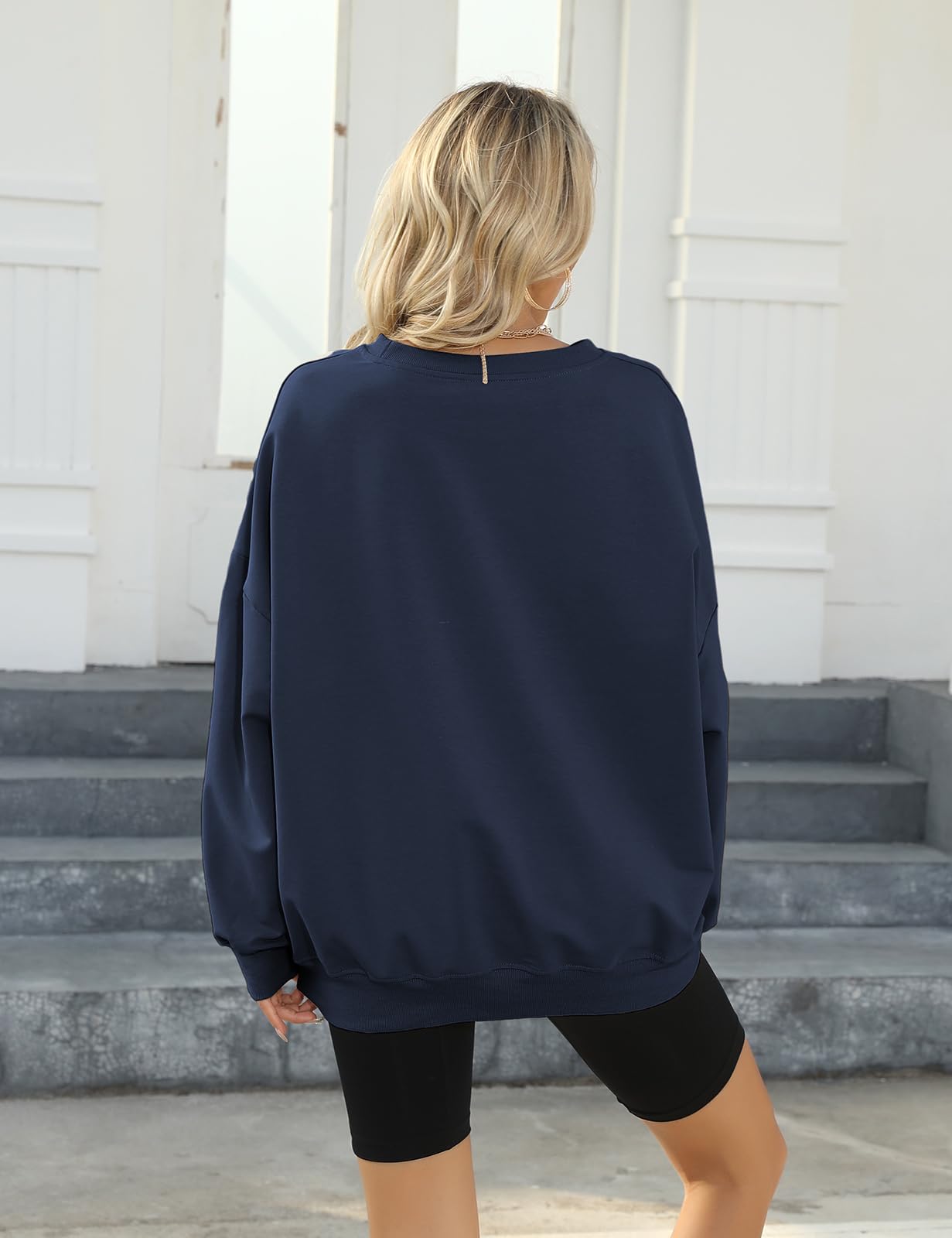 Voqeen Felpa Donna Lunga Invernale Classica Oversize Hoodie Casual Los Angeles Tuta Donna Sport Fitness Outdoor