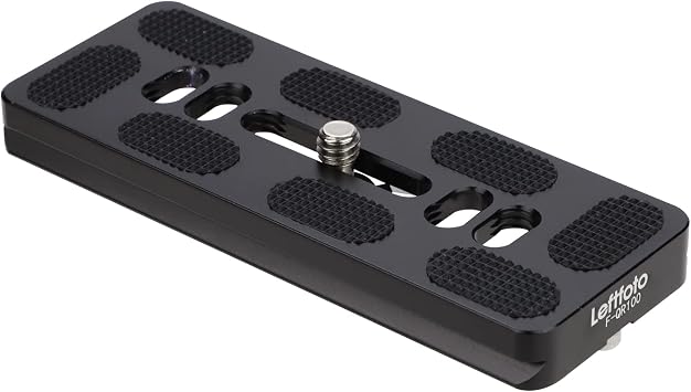 100mm Quick Release Plate, Universal Camera QR Plate,Quick Shoe Plates Fits Arca Swiss Standard Clamp for DSLR Camera Tripod Ballhead