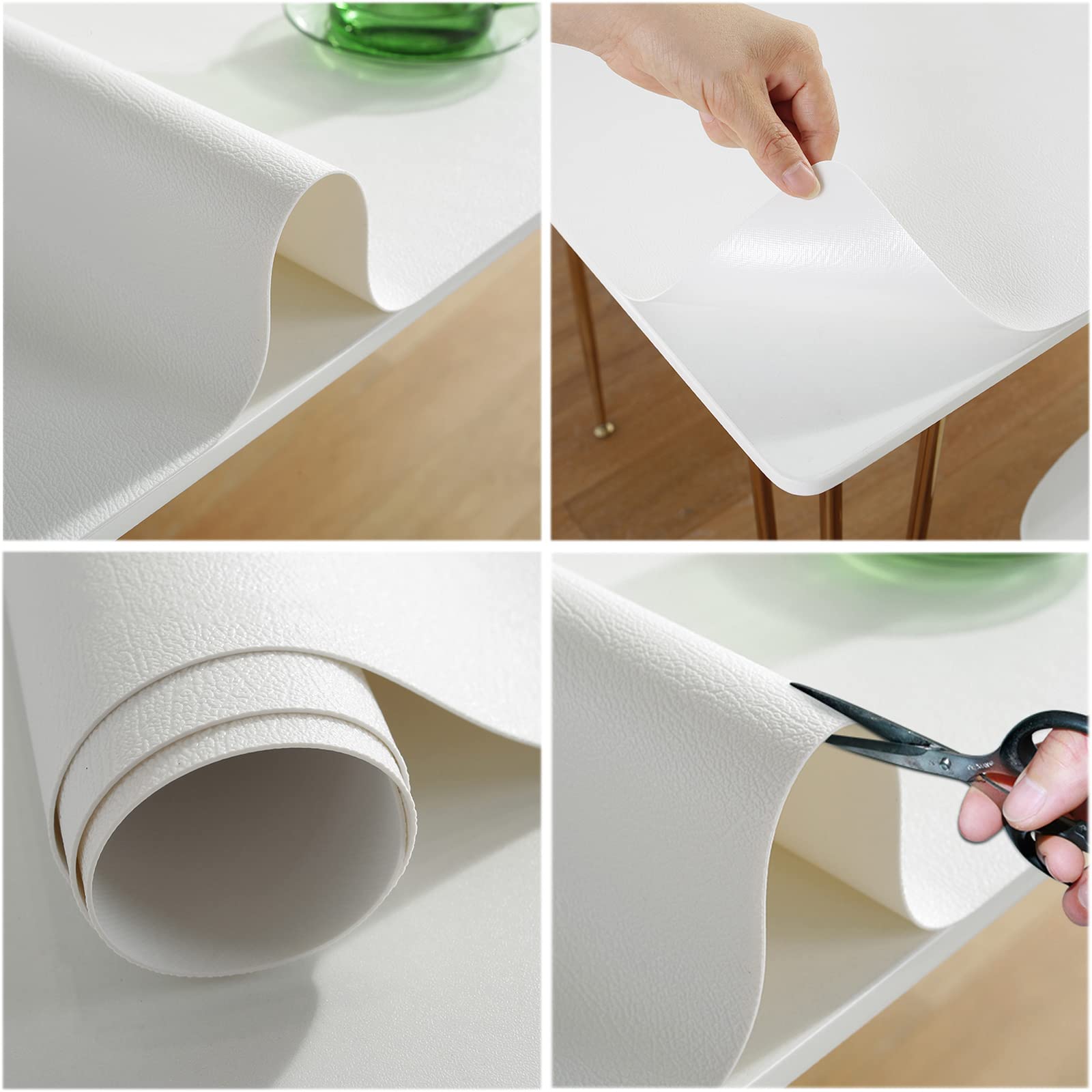 Tovaglia rettangolare impermeabile in pelle ecologica in poliuretano, resistente all'olio, resistente al calore, lavabile, per tavolo da pranzo, colore nero (90 x 150 cm)