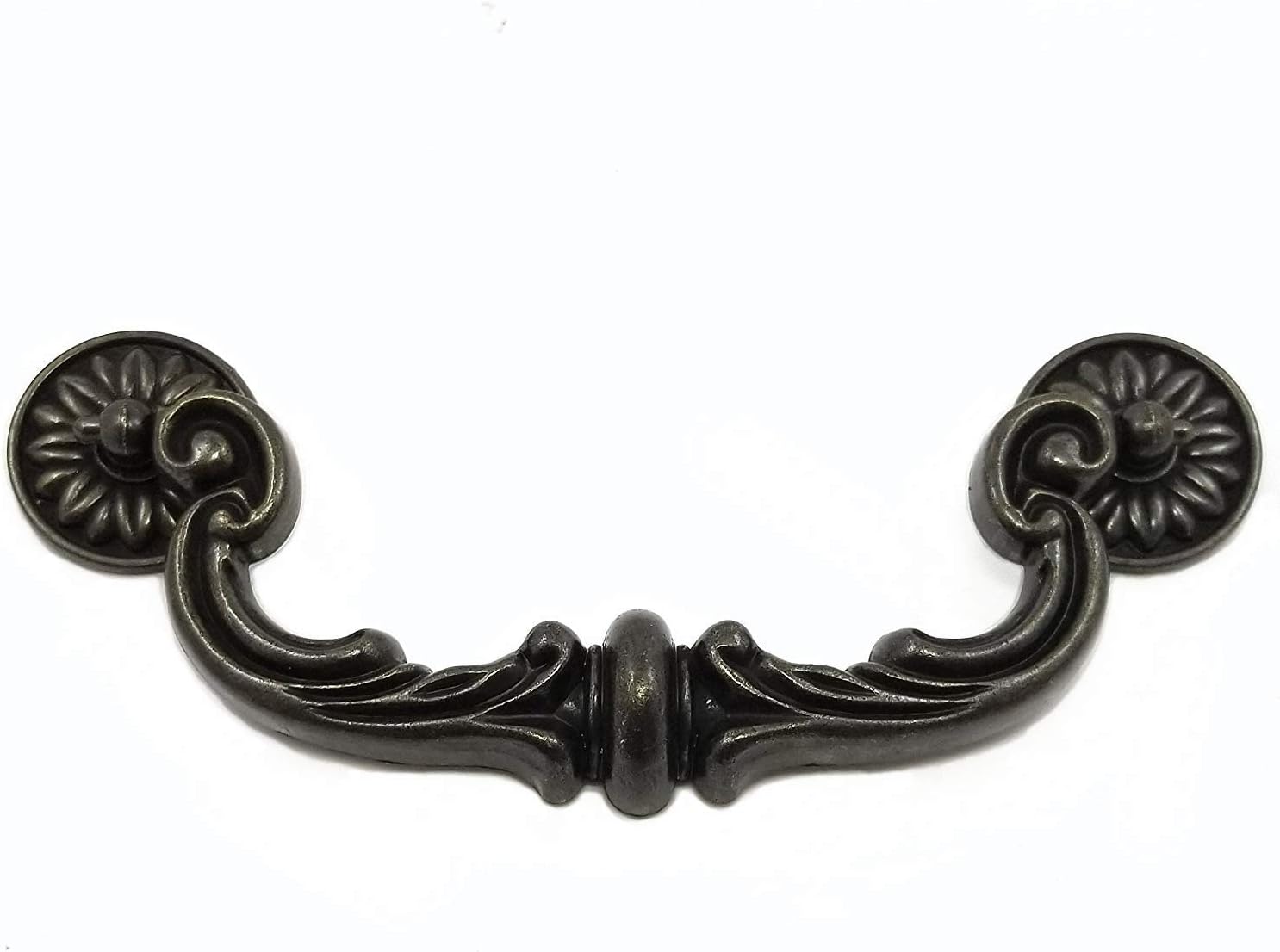 6" Large Drop Bail Dresser Pull Handle Drawer Pulls Rustic Antique Black Bronze Kitchen Cabinet Pull Handle Hardware 150 mm