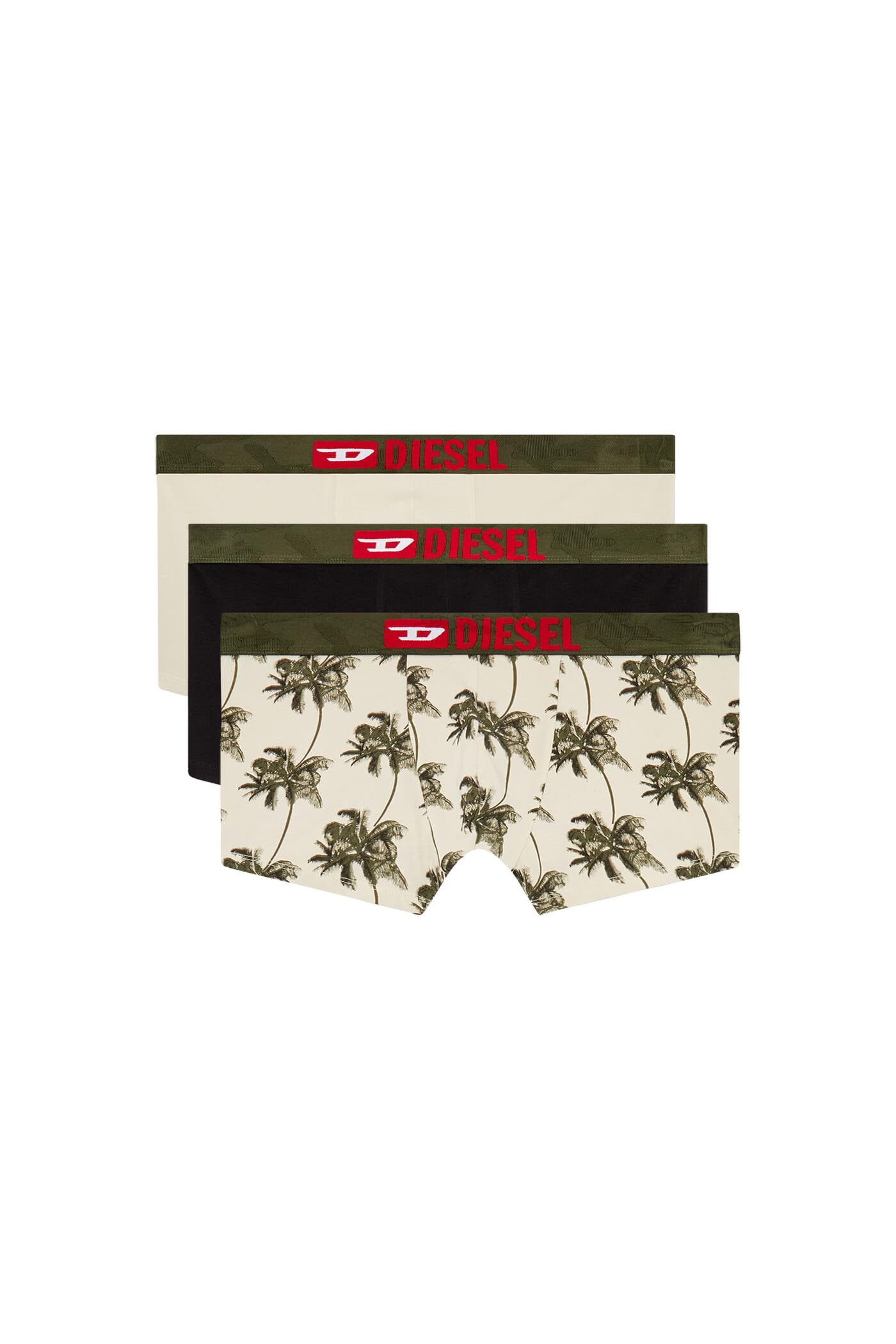 Diesel Men's UMBX-DAMIENTHREEPACK Base Layer, E6805-0TIAG, XL (Pack of 3)