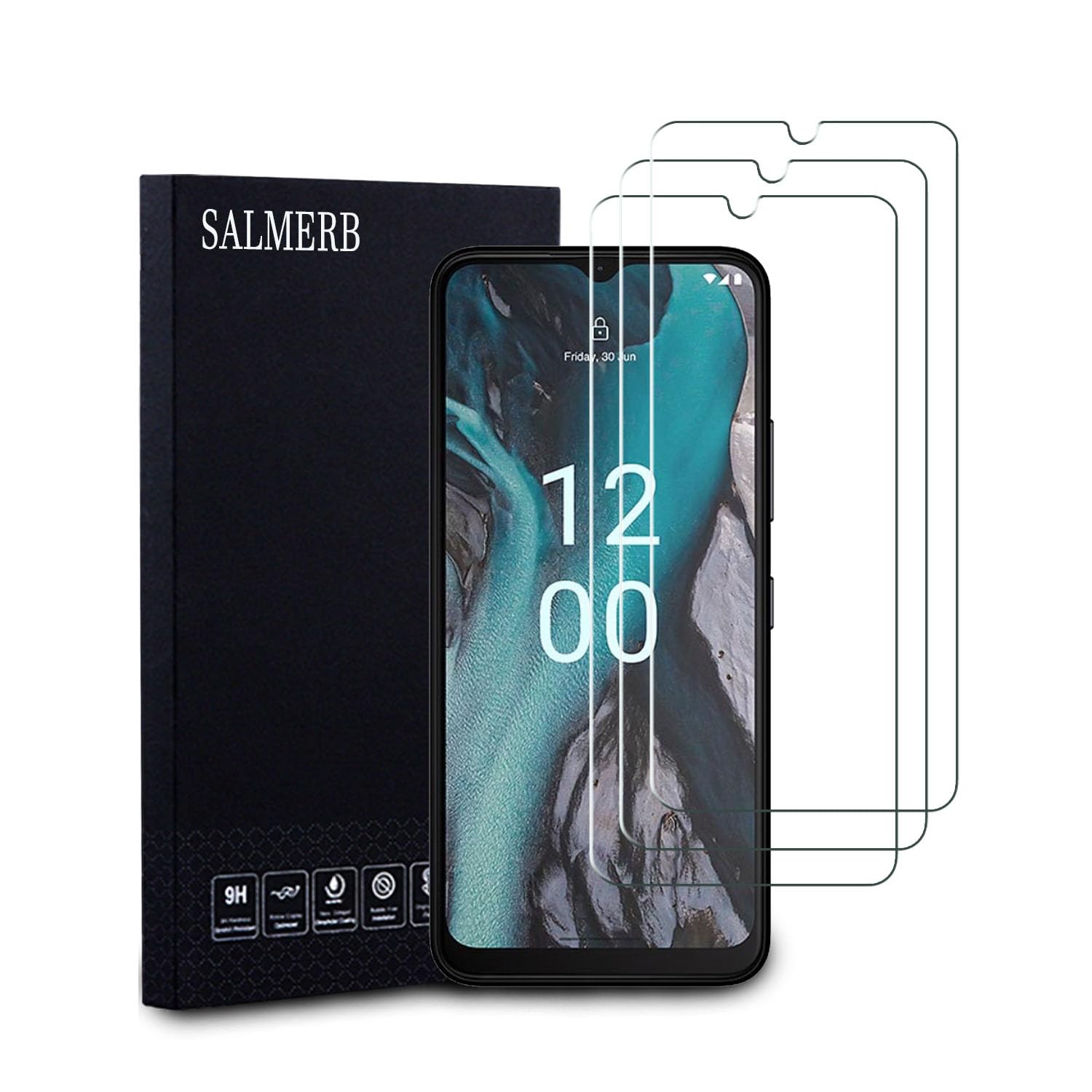 SALMERB Nokia C22 Screen Protectors (3 Pack)