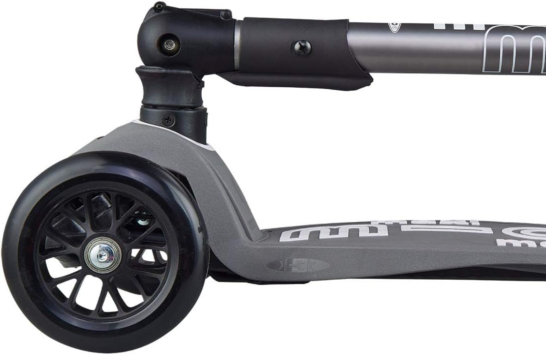 Micro® Maxi Deluxe Plegable, El Original. Patinete 3 Ruedas, 5-12 Años, Peso 2,5kg, Carga Máx 70Kg, Altura 67-91 cm, Plataforma Antideslizante Polipropileno