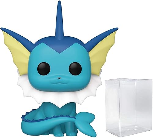 Miniatura 7 de Pokemon - Vaporeon Pop! Figura de vinilo (incluye funda protectora compatible con Pop Box)