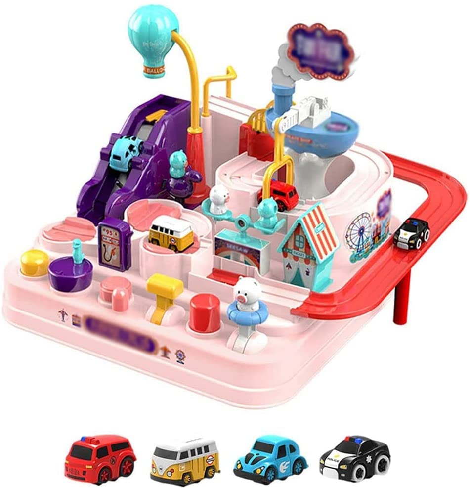 Priyadarshi Car Adventure Toys, City Rescue Preschool Toy, Race Tracks for Boys, Parent-Child Interactive Kids Race Car Track Playsets (Amusement Park) (B0BZ7TQTTG) Amazon Price History, Amazon Price Tracker