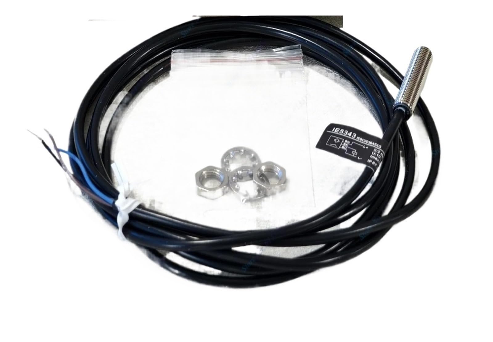 XDDQWSWA IE5343 IFM 3-Wire PNP NO Proximity Switch Inductive Sensor