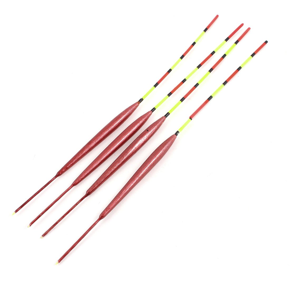 Ruilogod 4 Pcs Plastic Brown Core Fish Lure Float Waggler Bobber (id: e7c 6d9 d94 732 584