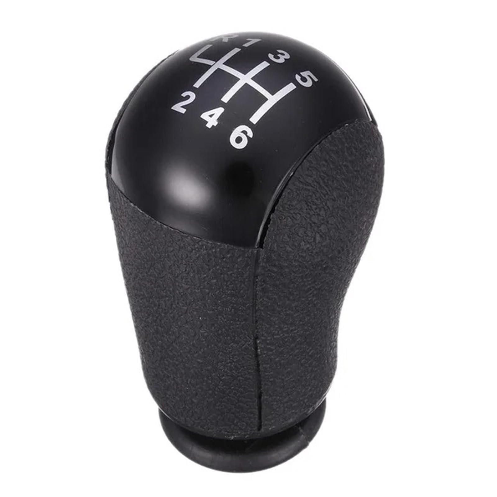 BWSDMZJQRT Car Gear Shifter Knob for Focus for Mondeo MK2 II MK3 S-MAX C-MAX 5/6 Speed Gear Shift Knob Gear Stick Head Shifter(6 Speed 02)