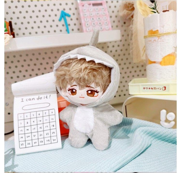 Amazon.co.jp: ぬい服 サメ 10cm グレーぬいぐるみ 着ぐるみ 着せ替え