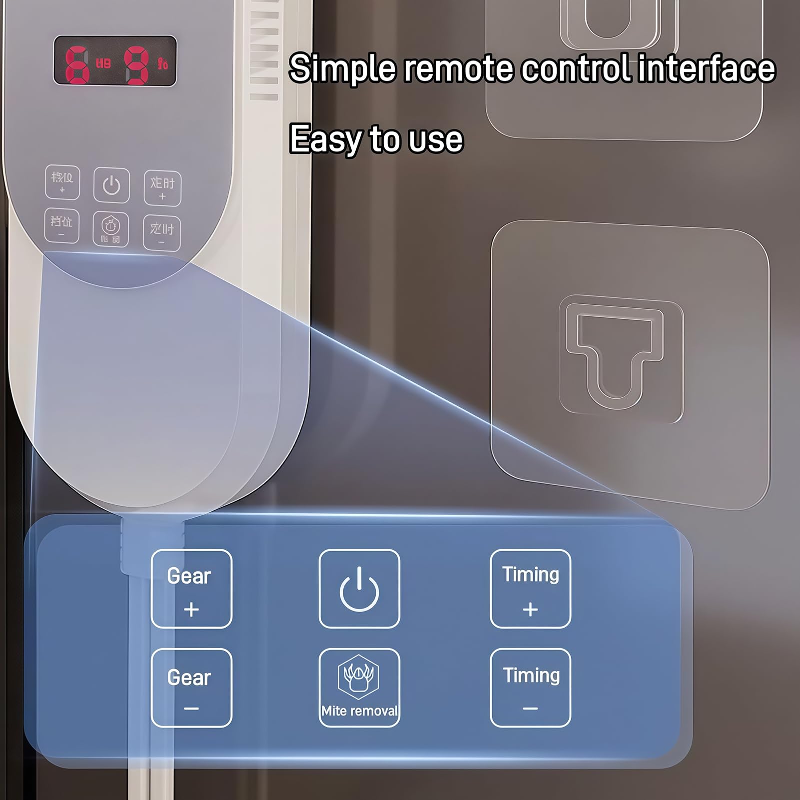 Calentador de suelo radiante infrarrojo, alfombra eléctrica para interiores de sala de estar y dormitorio