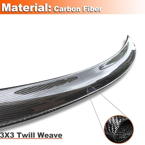 Miniatura 4 de MCARCAR KIT Alerón de maletero de fibra de carbono para BMW Serie 2 F22 F87 M2 Coupé 2014-2020 220i 228i 230i M235i M240i Tapa trasera del maletero