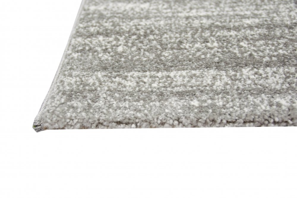 Tapis de salon design et contemporain Tapis court Uni Gris Größe 160x230 cm