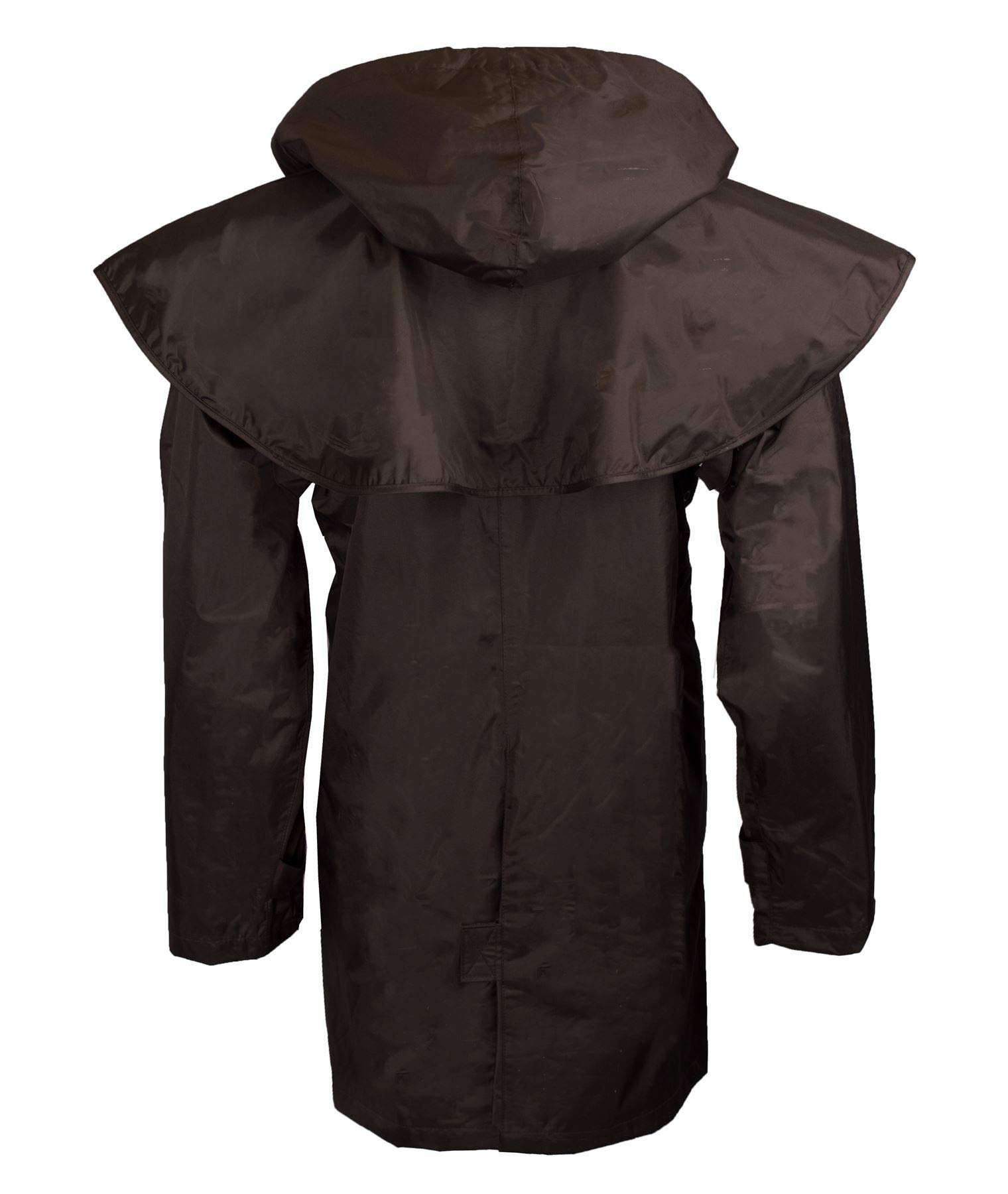 Walker & Hawkes - Veste Hunton longueur 3/4 - style cape - capuche amovible/coutures étanches - nylon