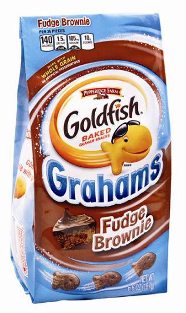 Pepperidge Farm Whole Grain Goldfish Fudge Graham Brownie