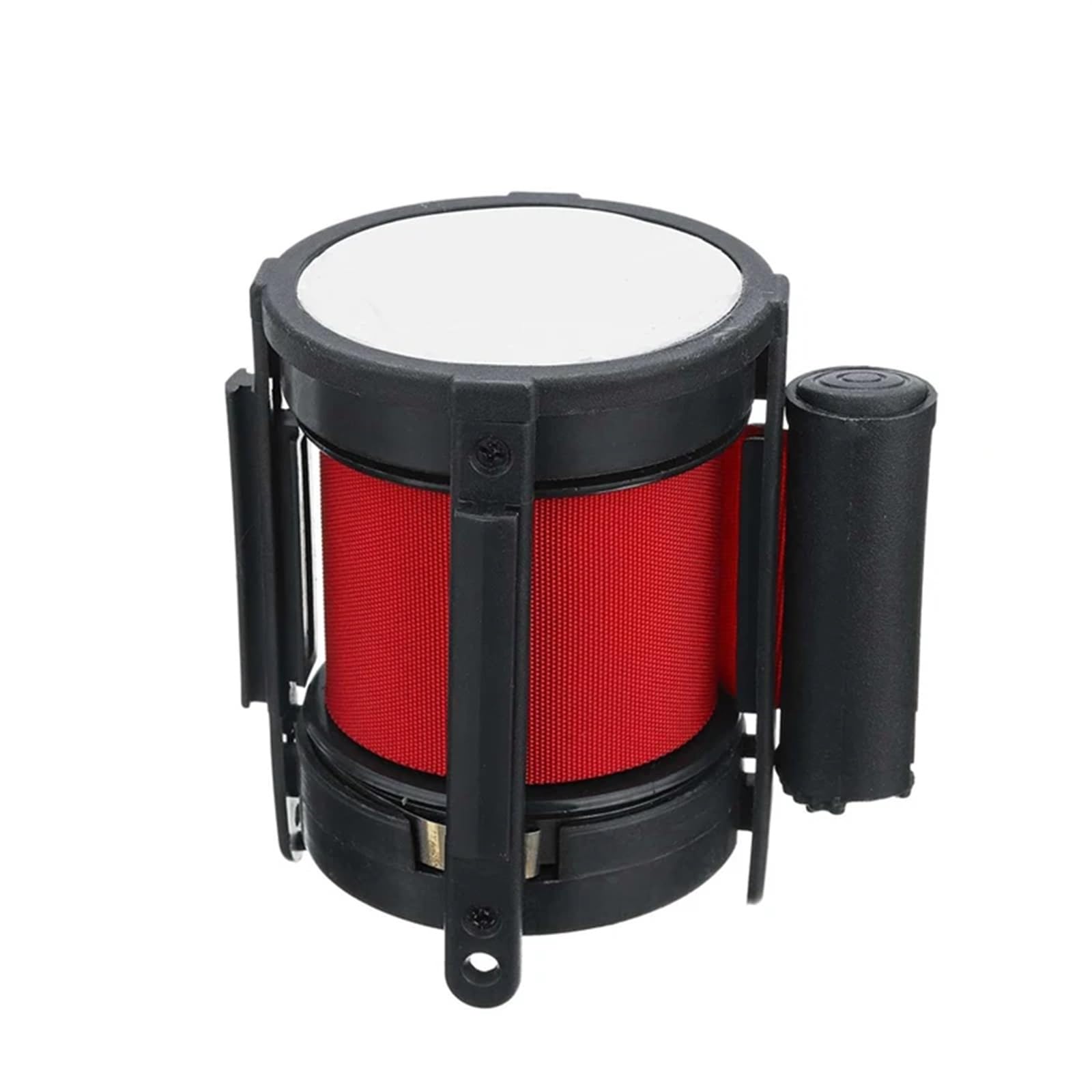 Cinta De Señalización Retráctil De 2/3/5 M - Cinta De Barrera Roja para Montaje En Pared para Control De Multitudes En Eventos Y Deportes Al Aire Libre - Ajustable, Fácil Instalaci