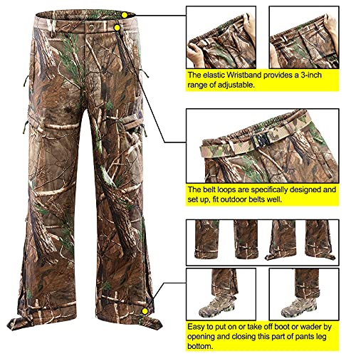 New View Hunting Pants For Men, Ultra-Silent Water Resistant Camo Pants Men, Insulated And Breathable #TOP4