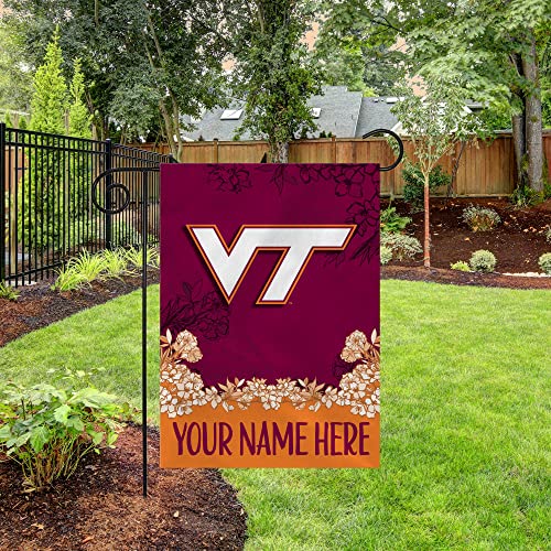 Image of Rico Industries NCAA Standard /Primary Personalized Garden Flag