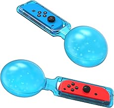JOYTORN Switch Samba De Amigo:Party Central Maracas for Nintendo Switch,Switch Joycons Grips for Samba De Amigo Game-2 Pack,(Glow Blue)