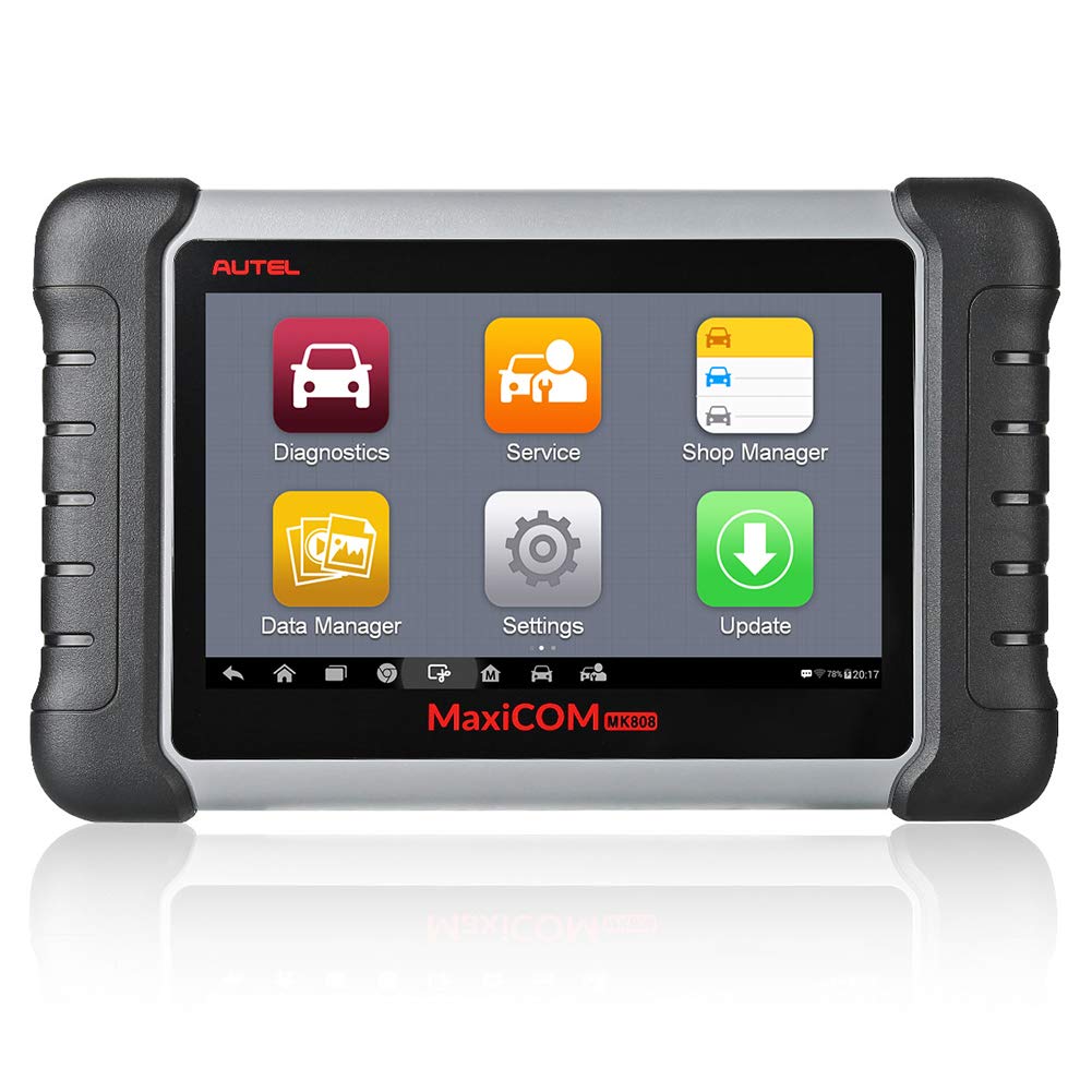 Autel Scanner MaxiCOM MK808S: 2024 Upgraded of MK808/MX808, Bi-Directional Control Scan Tool, 28+ Services, All System Diagnostics, FCA Auto Auth, Auto VIN