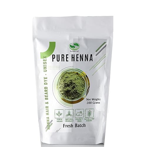 Polvo puro de henna para tinte de cabello por The Henna Guys