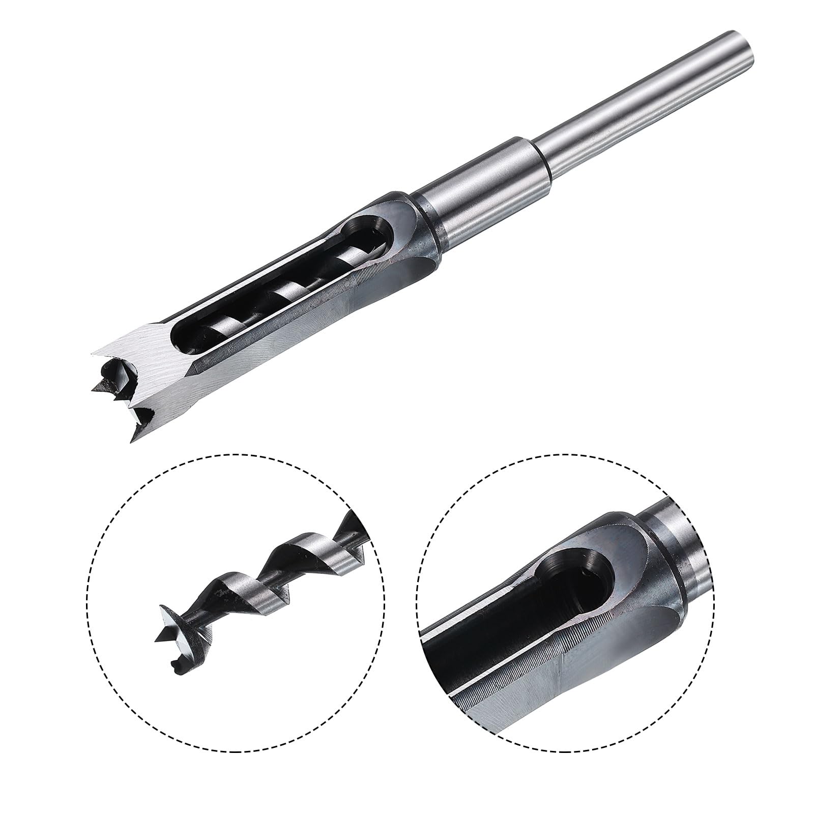 QUARKZMAN 2 Pezzi Punta Foro Quadrato 19mm 3/4" Trapano Cavo