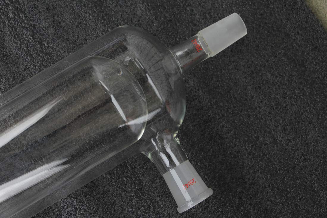 1 trampa de vacío de vidrio Trampa de hielo seco Junta 29/42 - Proteja su bomba de vacío de(5L 120mm)