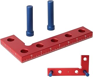 Qurygin Outil de travail du bois pour lignes centrales | Outil carré de travail en d'aluminium, détecteur de centre de marquage léger et résistant aux couleurs