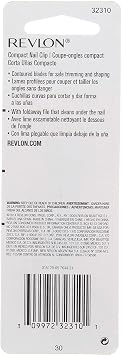 Revlon Compact Nail Clipper - 6 per case.