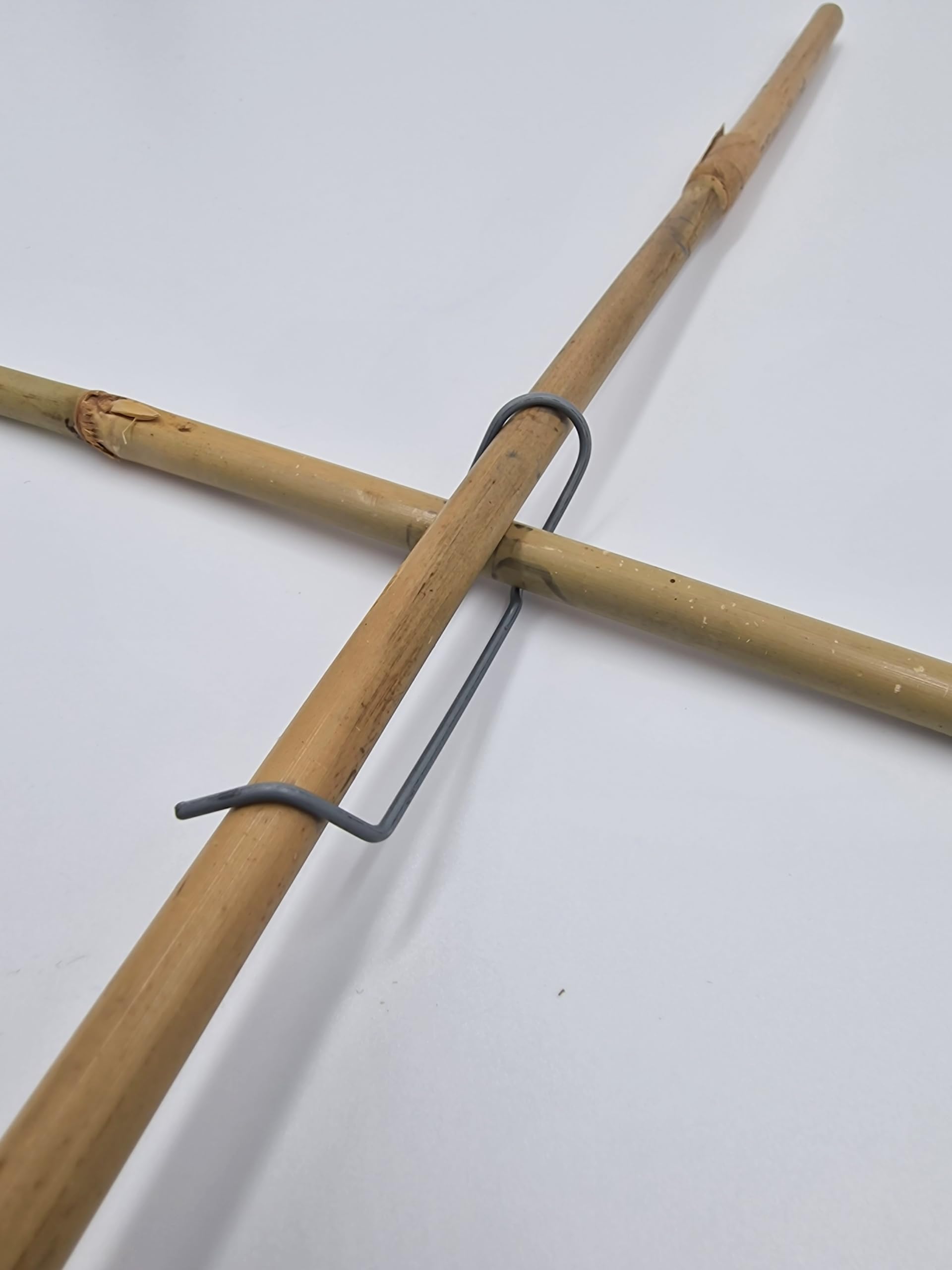 50 STK Tonkinklammern Stangenverbinder Bambusklammer Gerüstklammer für ø 8-16 mm